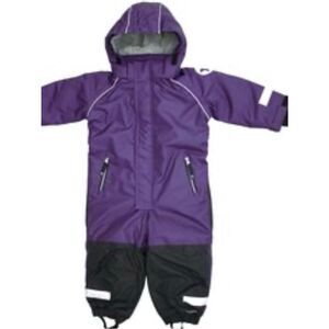 Villervalla Plum Purple Winter Overall Snowsuit Sz 116cm